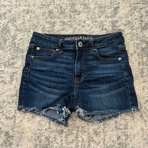 Dark Wash American Eagle Shorts